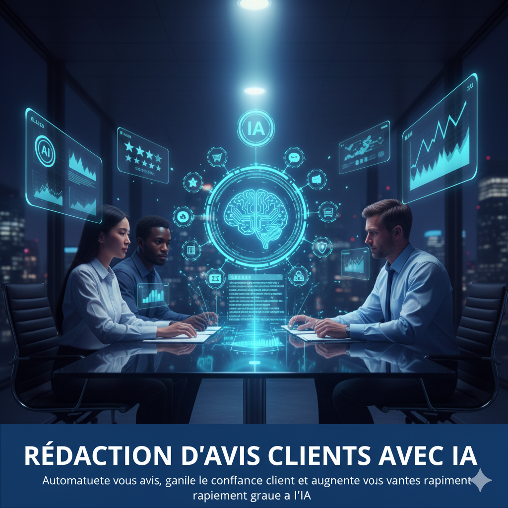 a rédaction avis clients avec IA