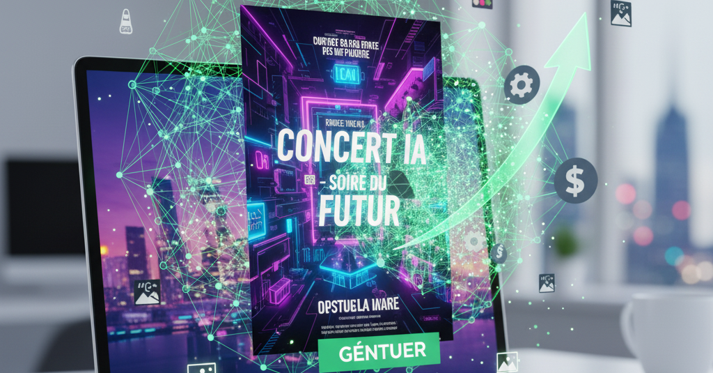 IA générateur affiche gratuit | Créez des visuels pro rapidement